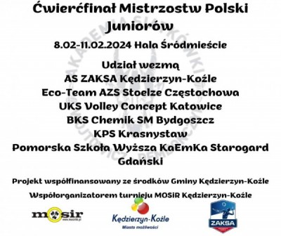 Ćwierćfinał Mistrzostw Polski Juniorów
