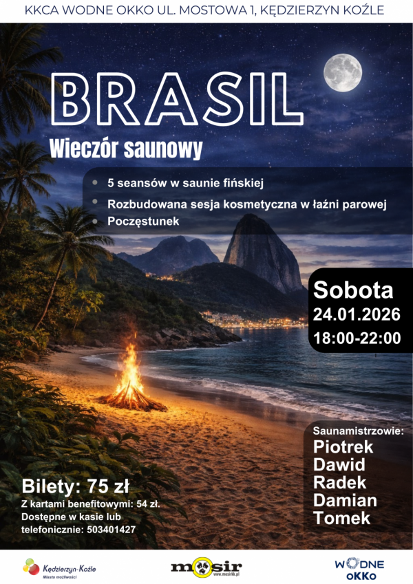 Wieczór saunowy Brazil