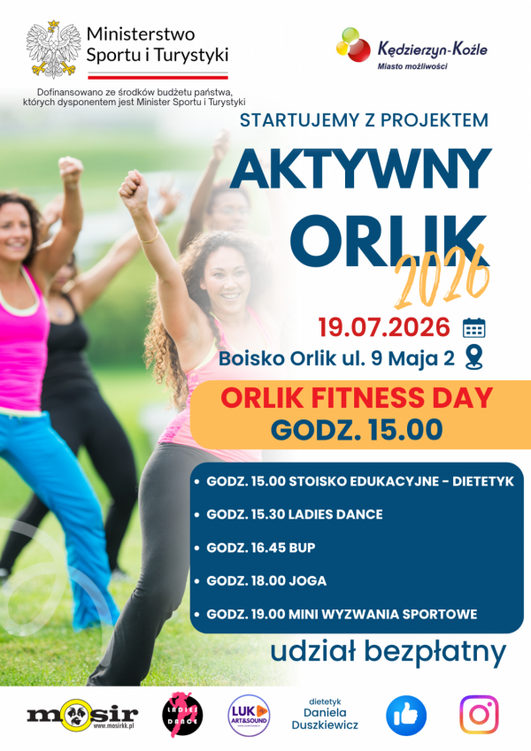 Zapraszamy na Orlik Fitness Day